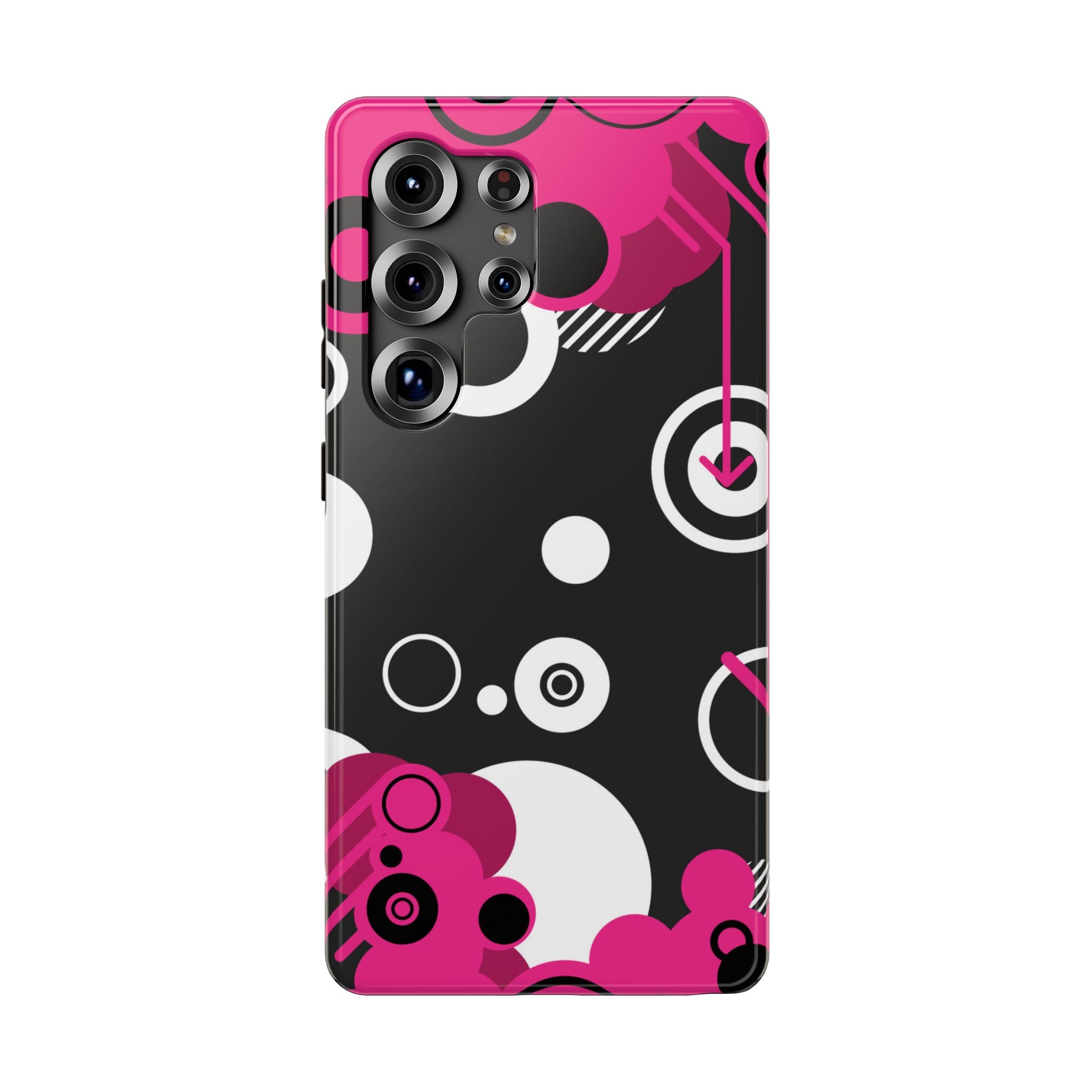 Pink Arrow Tough Samsung Case