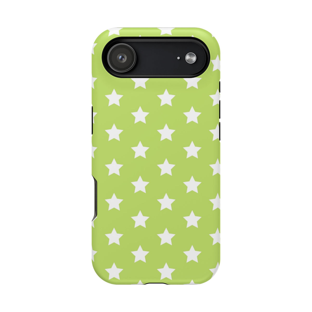 Green Stars MagSafe Tough iPhone Case