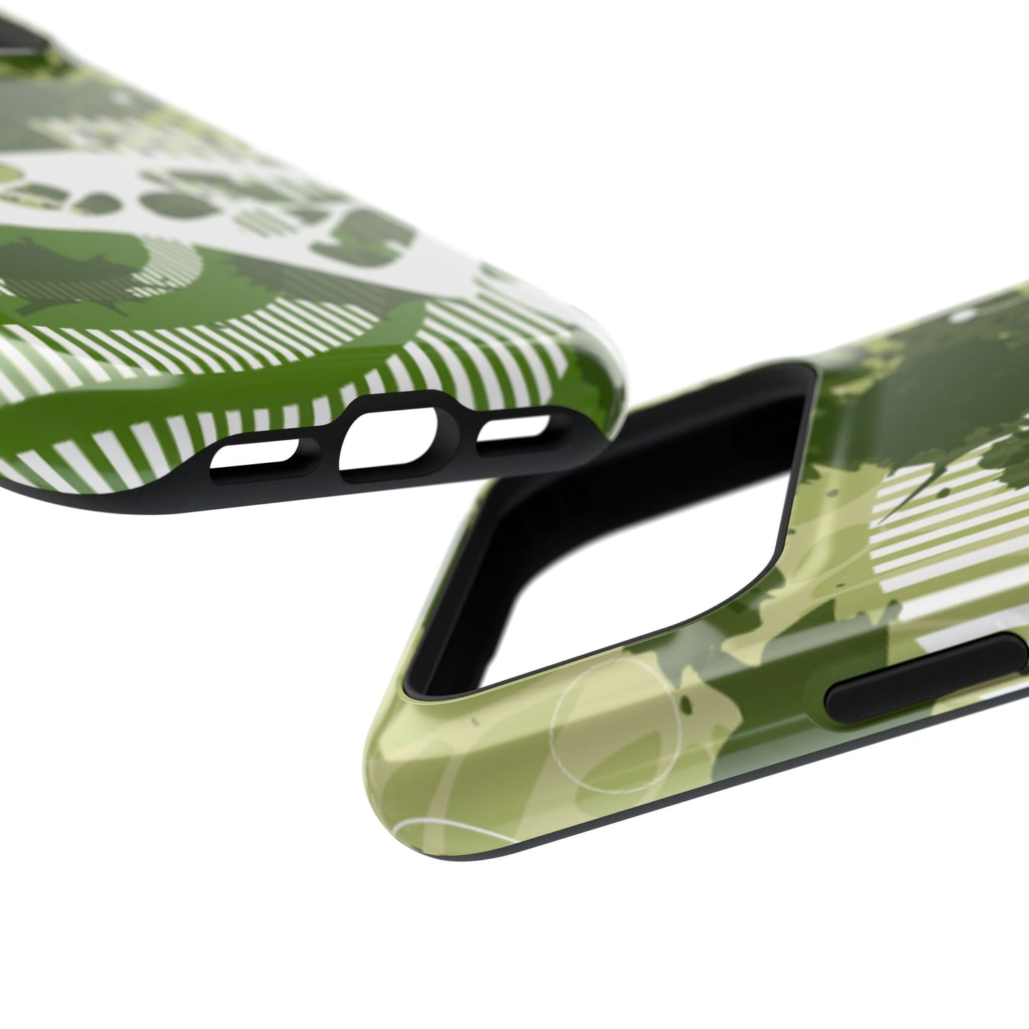 Green Echo Tough iPhone Case