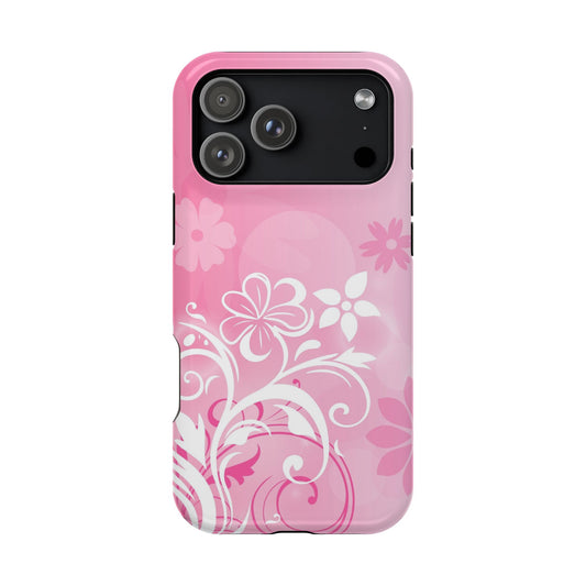 Pink Mood MagSafe Tough iPhone Case