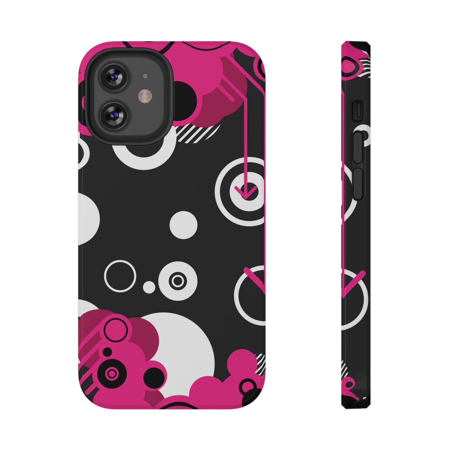Pink Arrow Tough iPhone Case