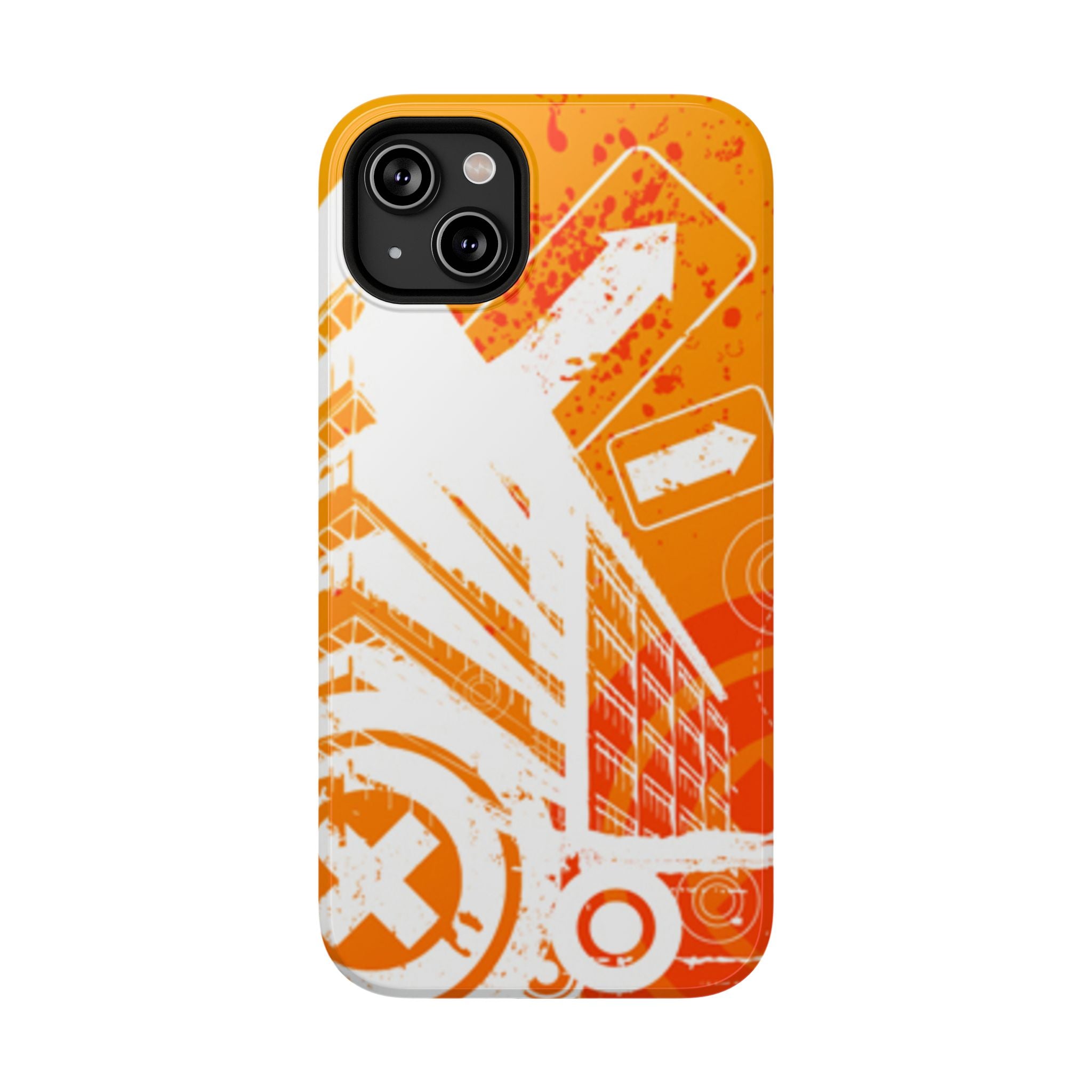 Tangerine Haze Tough iPhone Case