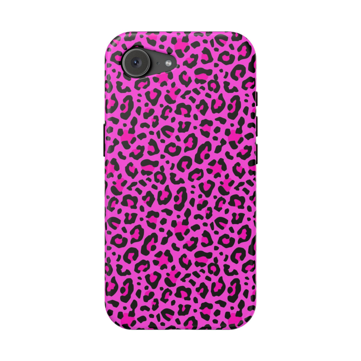 Pink Leopard MagSafe Tough iPhone Case