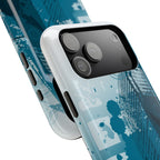 Blue Noise Tough iPhone Case