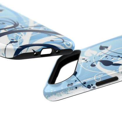 Bloom in Blue Tough iPhone Case