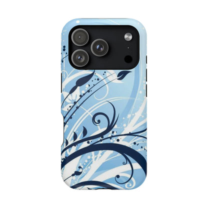 Bloom in Blue Tough iPhone Case