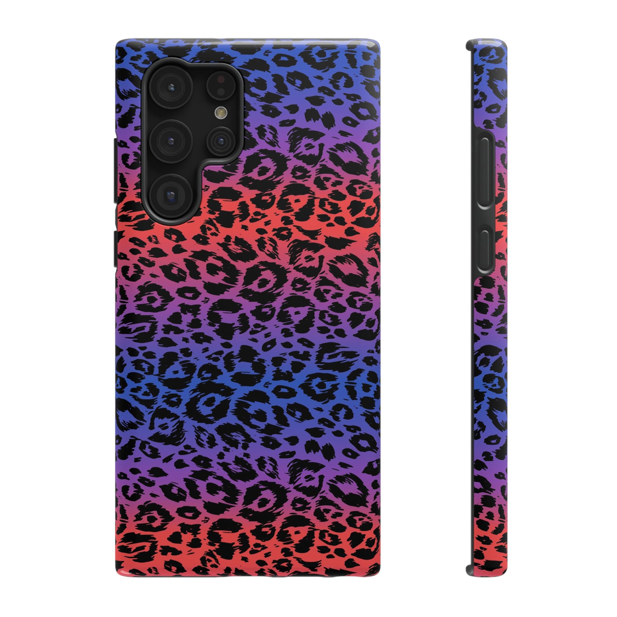 Leopard Gradient Tough Samsung Case