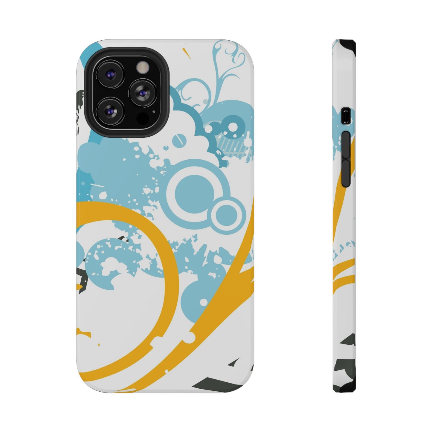 Cloud Circuit Tough iPhone Case