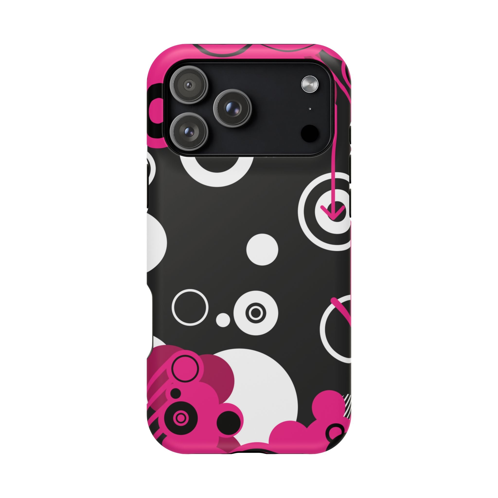 Pink Arrow Tough iPhone Case
