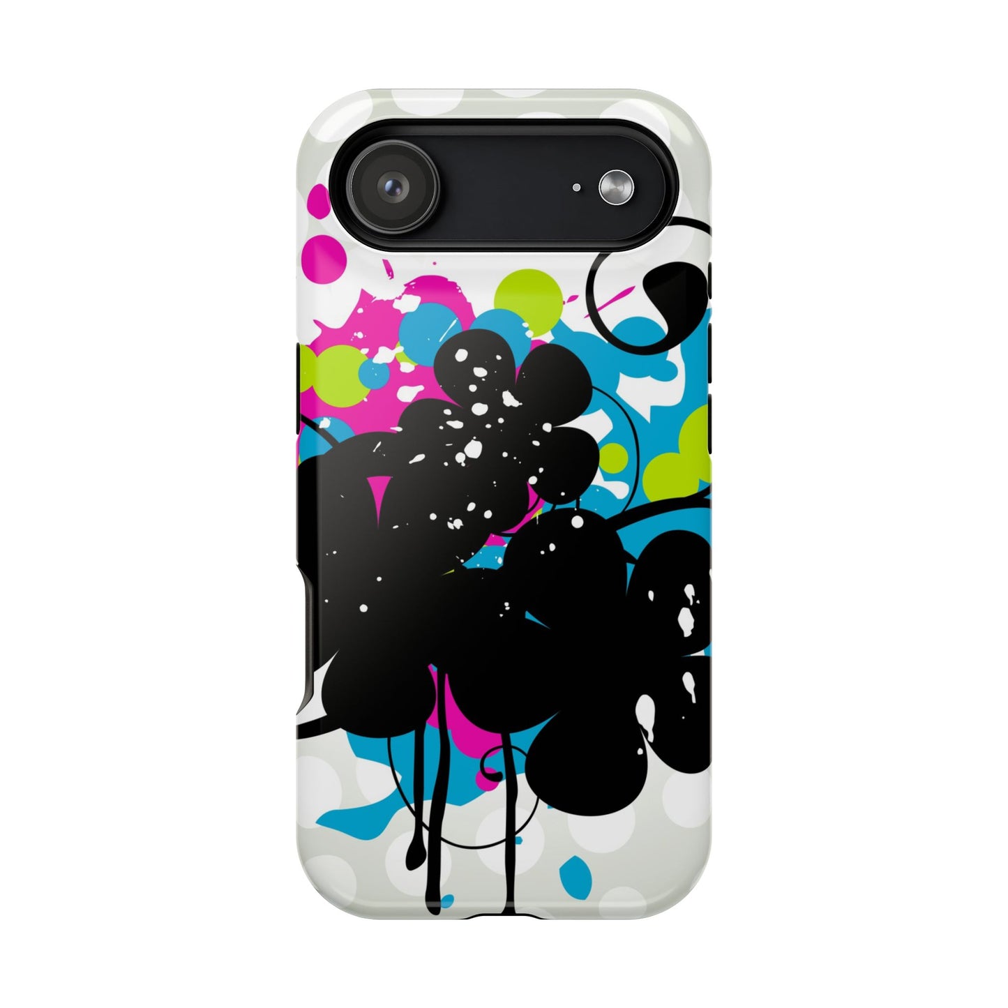 Electric Bloom Tough iPhone Case