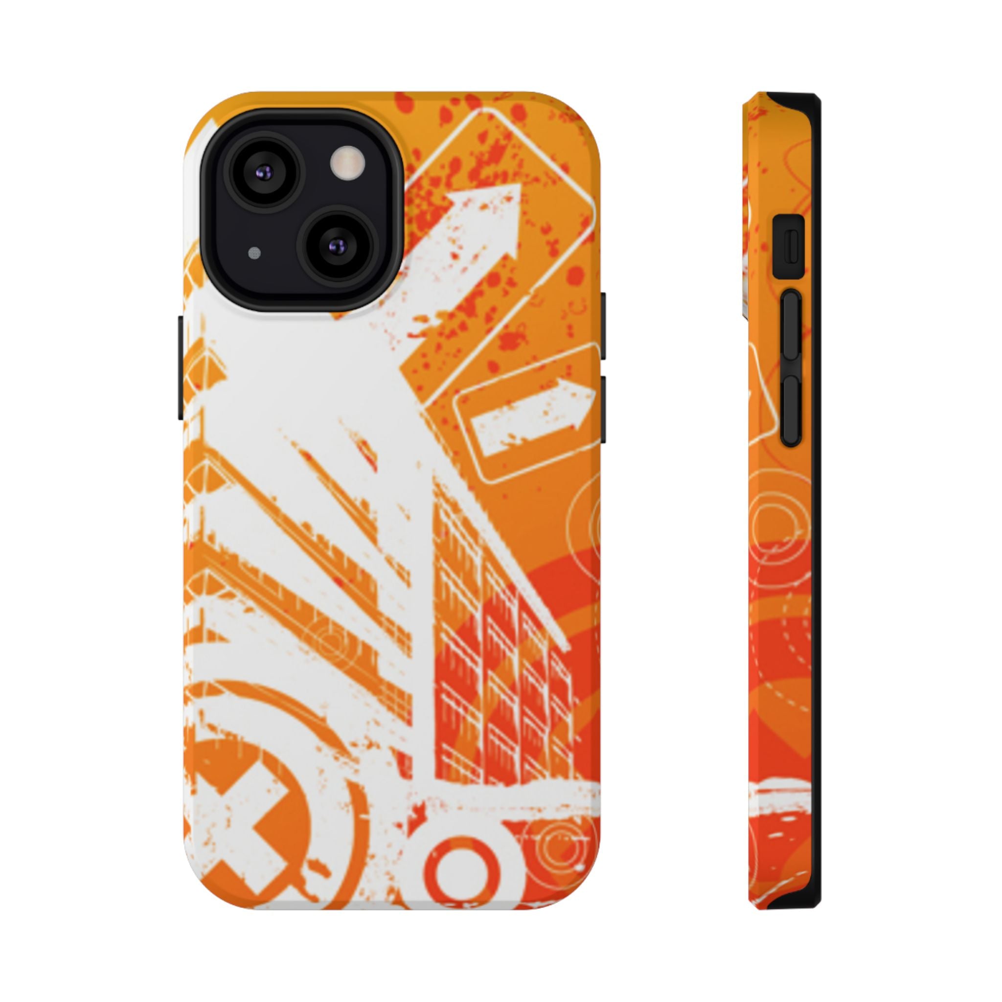Tangerine Haze Tough iPhone Case