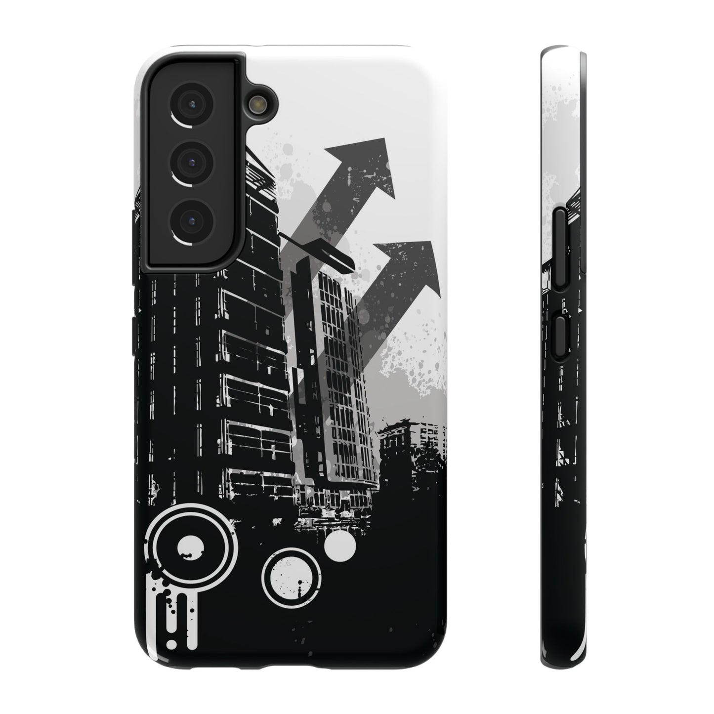 Monochrome City Tough Samsung Case