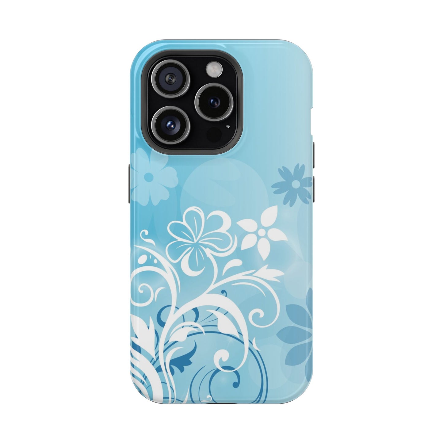 Blue Mood Tough iPhone Case