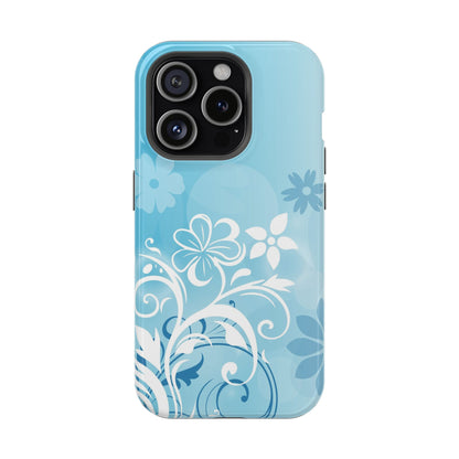 Blue Mood Tough iPhone Case