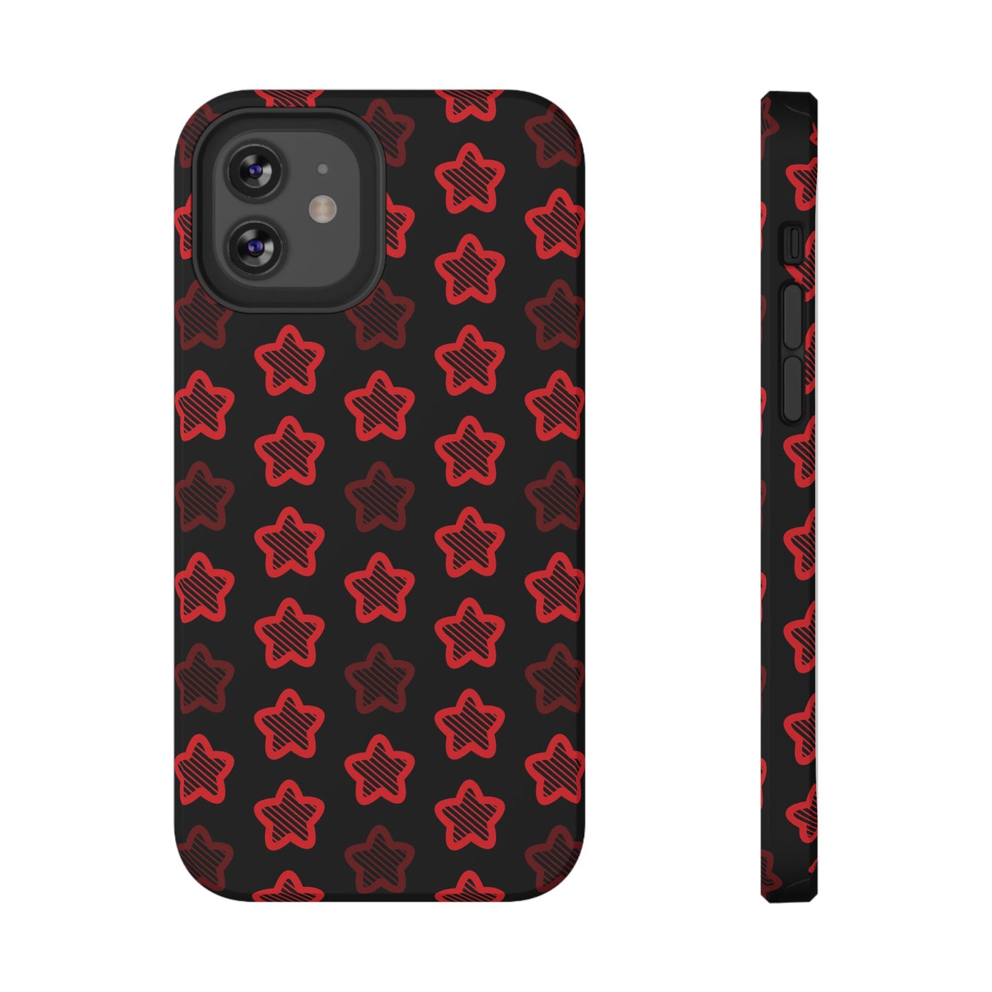 Red Stars Tough iPhone Case