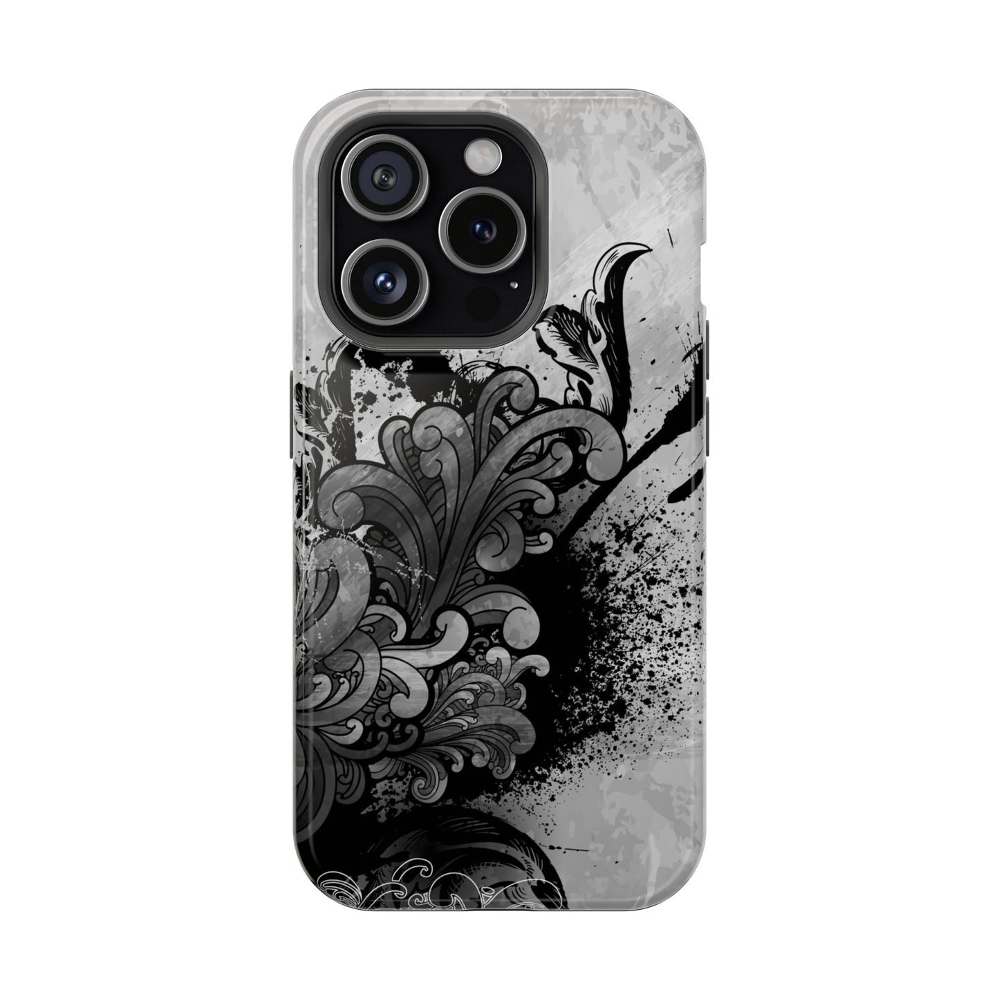 Charcoal Echo Tough iPhone Case