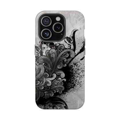 Charcoal Echo Tough iPhone Case