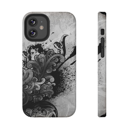 Charcoal Echo Tough iPhone Case