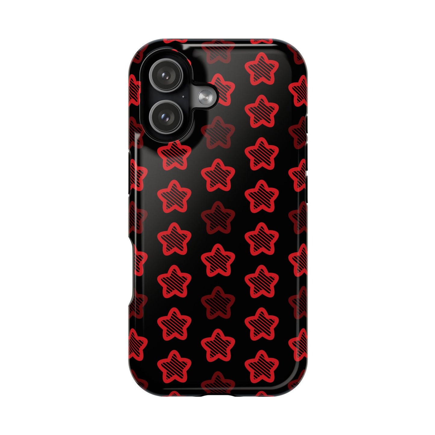 Red Stars Tough iPhone Case