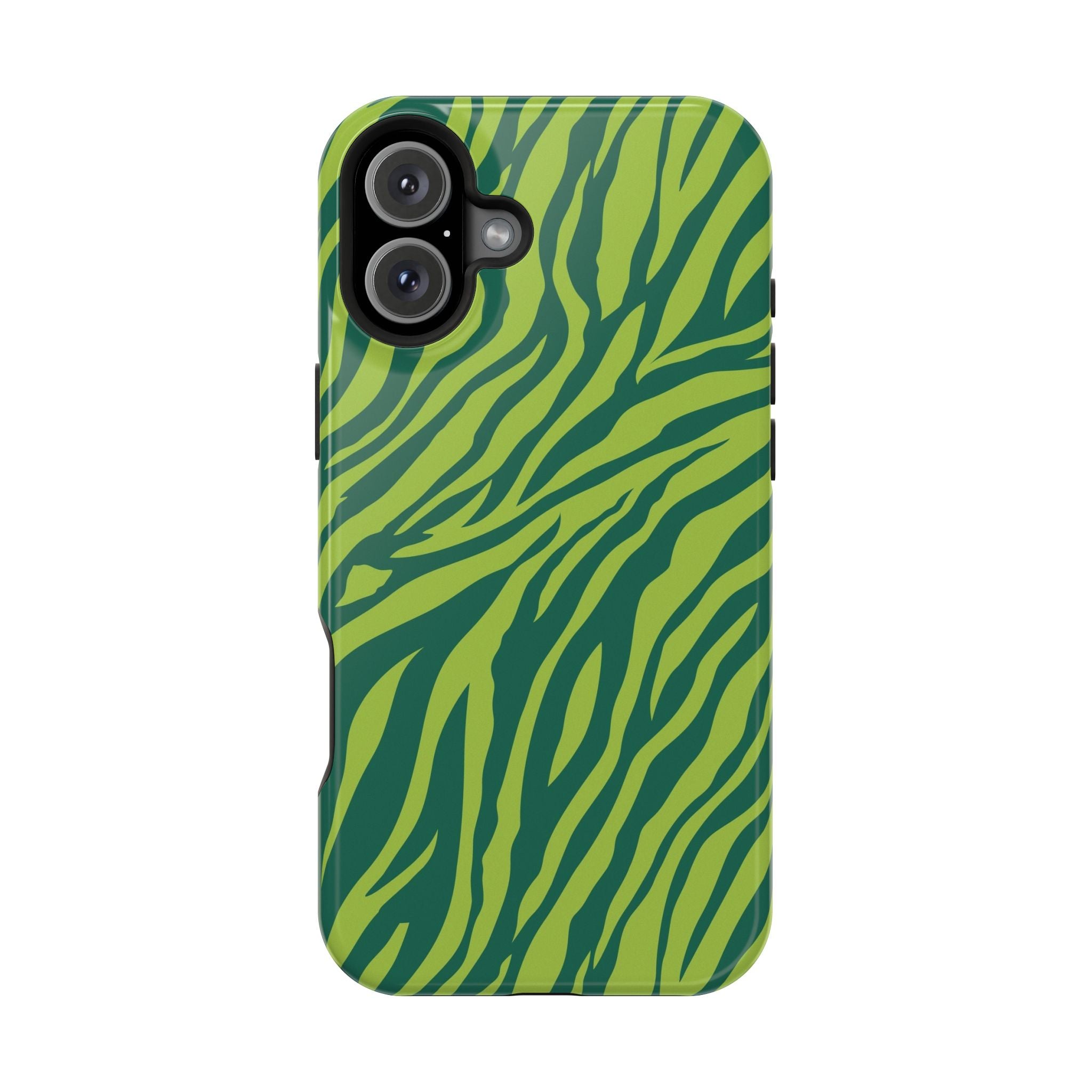 Green Zebra Tough iPhone Case