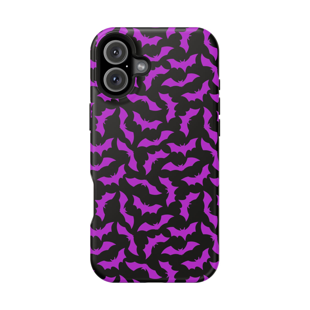 Purple Bats MagSafe Tough iPhone Case