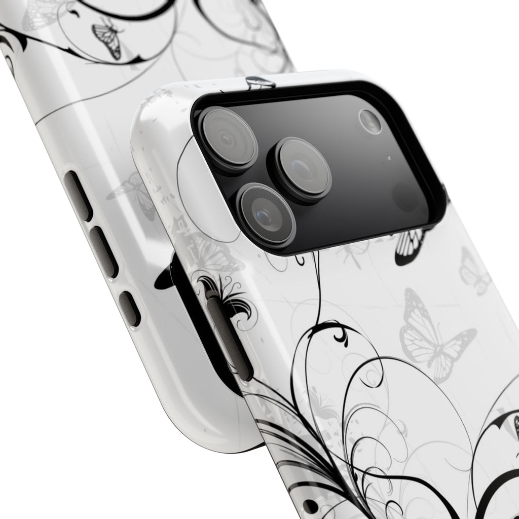 Night Flutter Tough iPhone Case