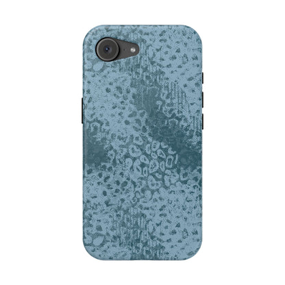 Blue Leopard MagSafe Tough iPhone Case