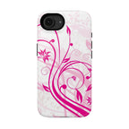 Flora Fuchsia Tough iPhone Case