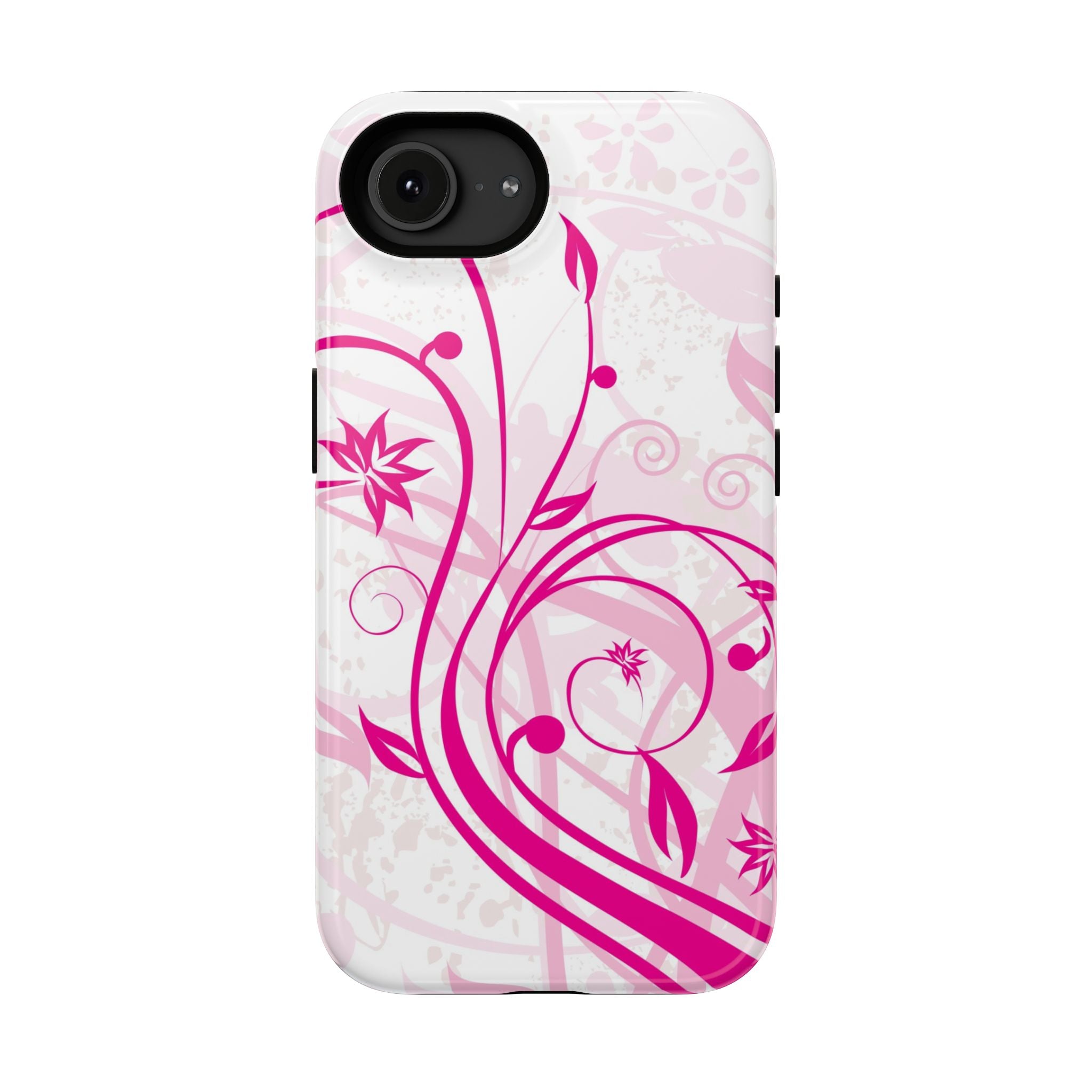 Flora Fuchsia Tough iPhone Case
