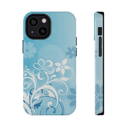 Blue Mood Tough iPhone Case
