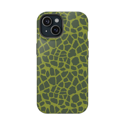 Green Giraffe MagSafe Tough iPhone Case