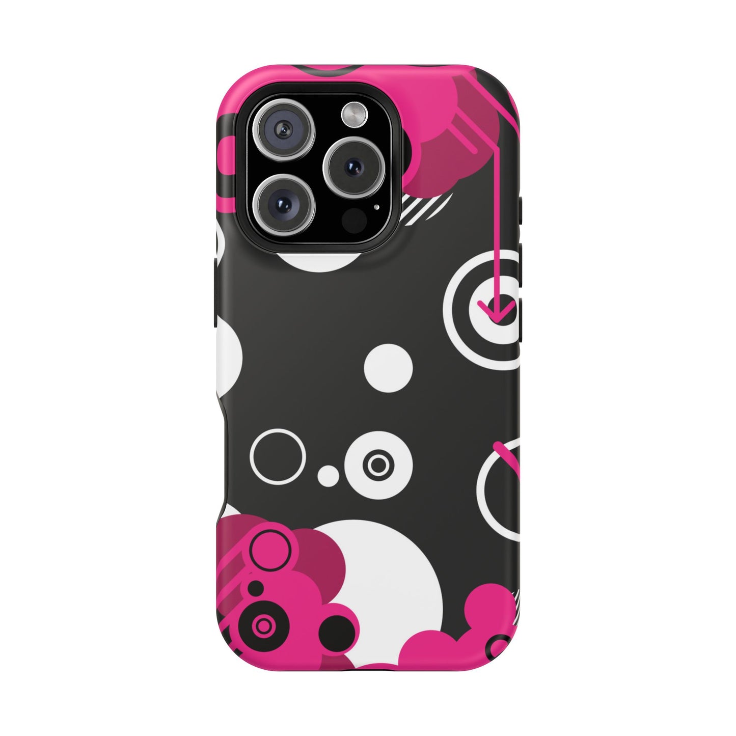 Pink Arrow Tough iPhone Case