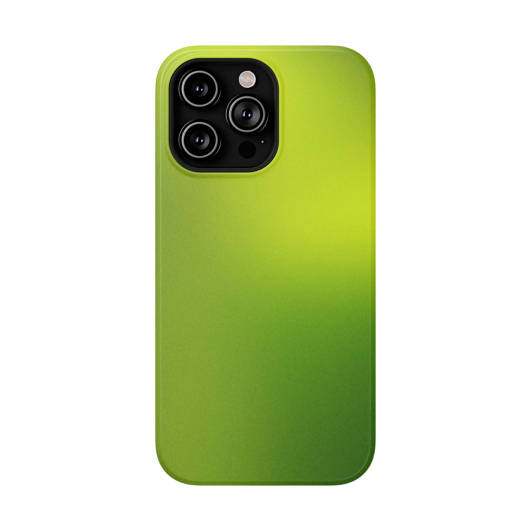 Lime Glow Tough iPhone Case