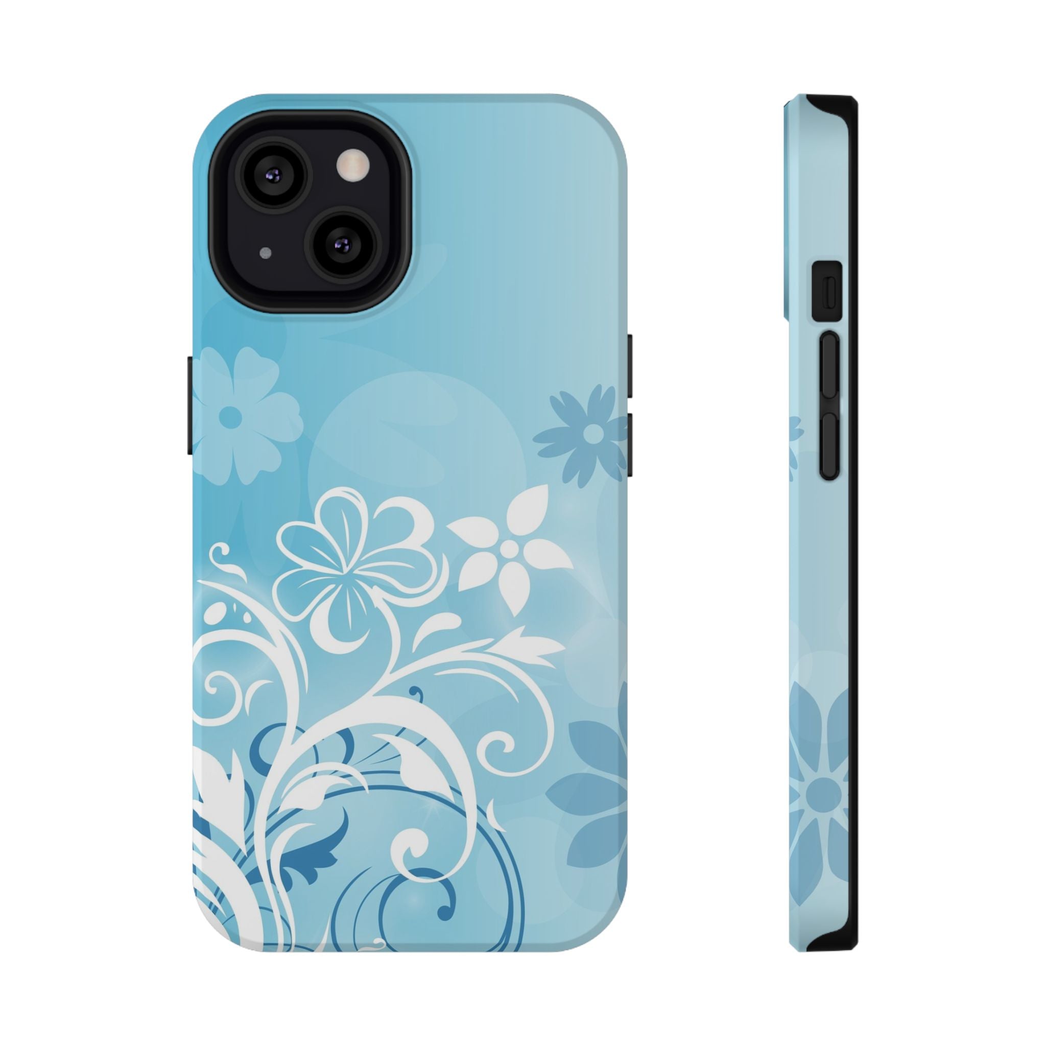 Blue Mood Tough iPhone Case