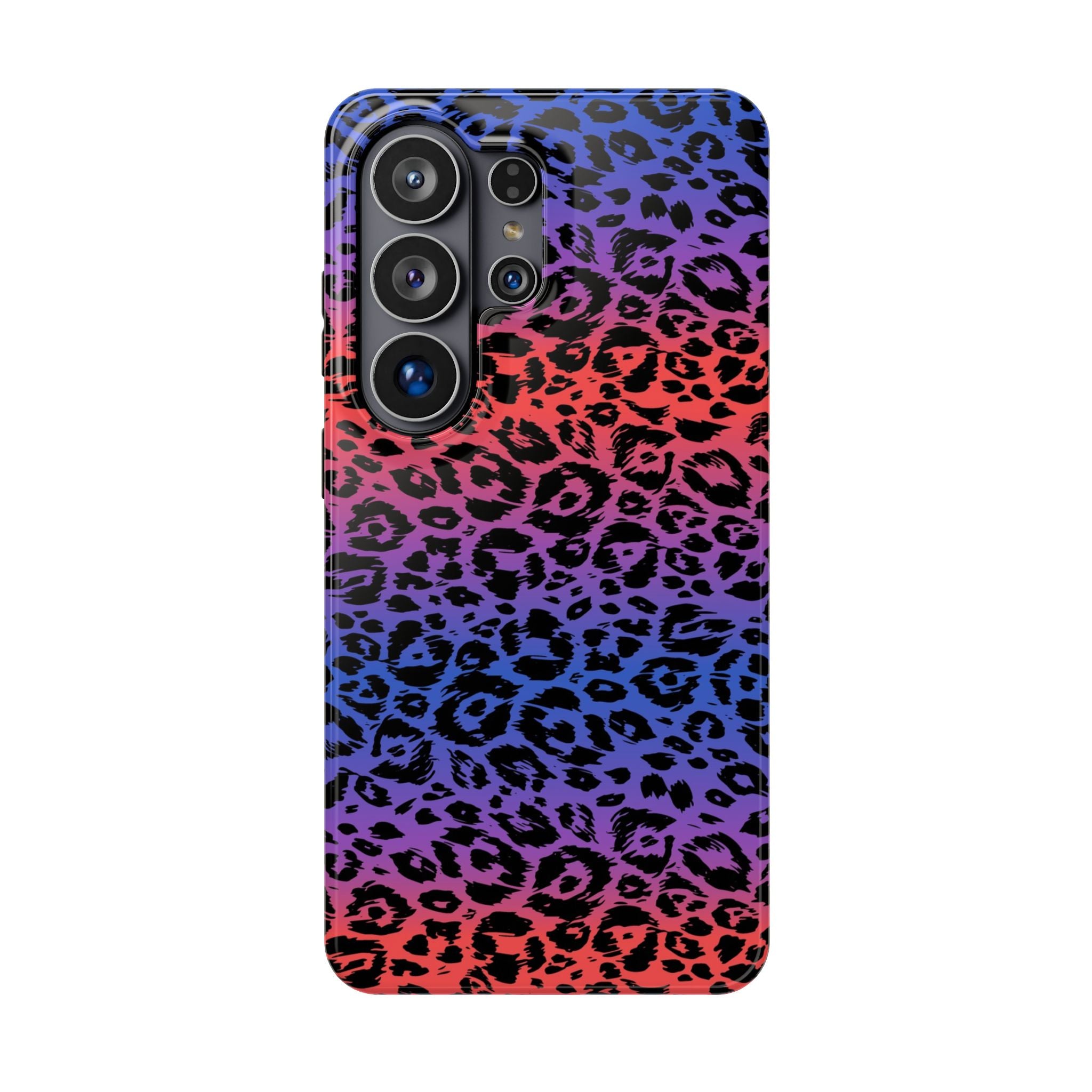 Leopard Gradient Tough Samsung Case