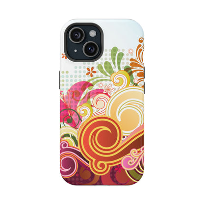 Color Noise MagSafe Tough iPhone Case