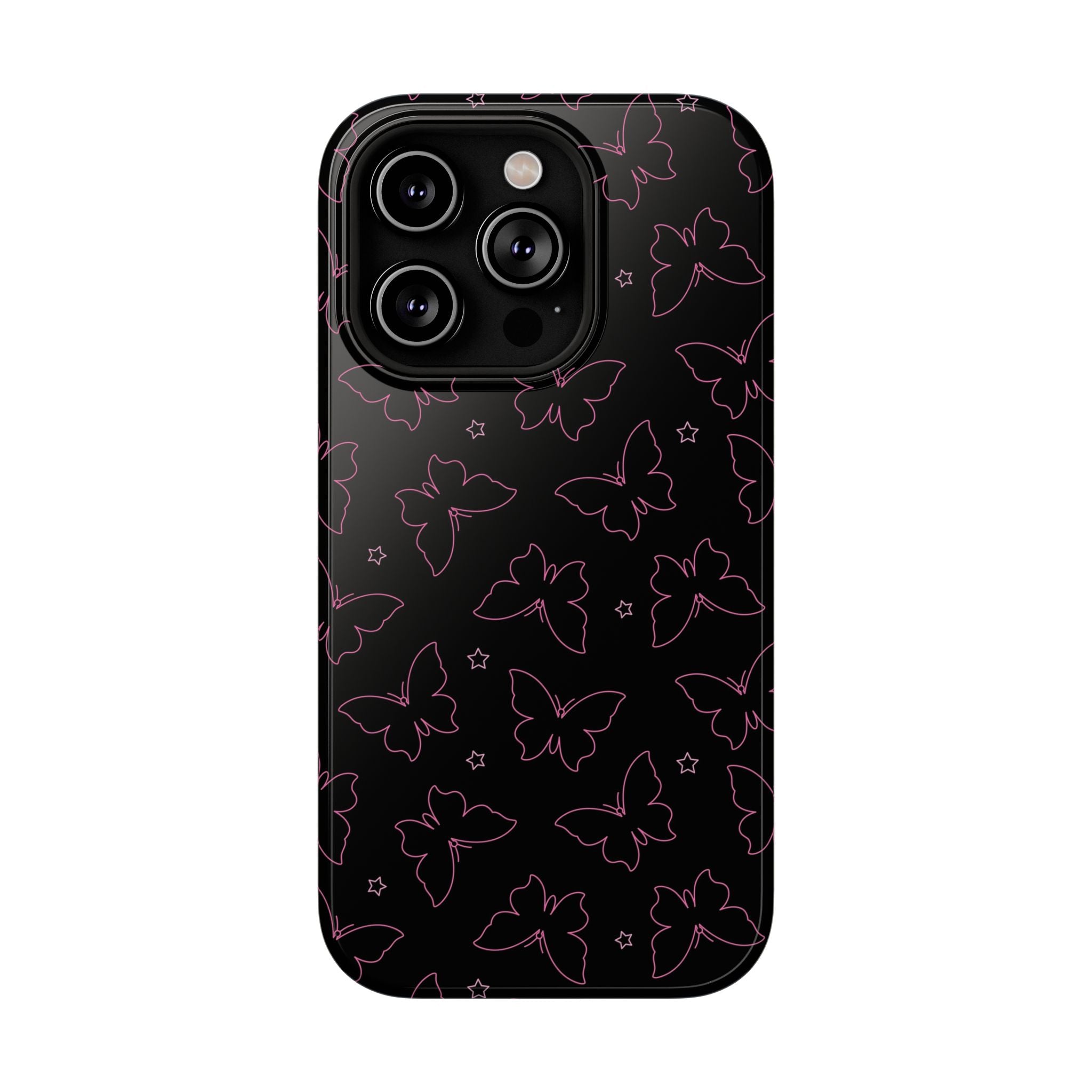 Midnight Flutter Tough iPhone Case