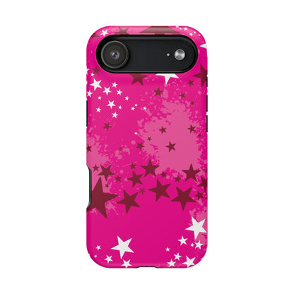 Pink Static Tough iPhone Case
