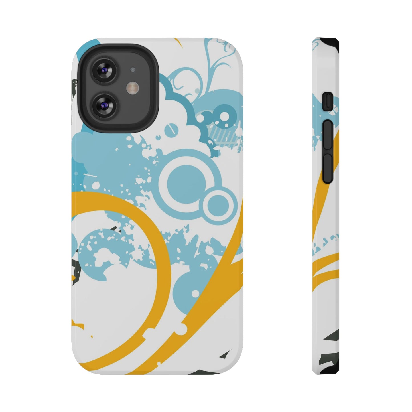 Cloud Circuit Tough iPhone Case