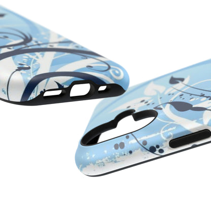 Bloom in Blue Tough iPhone Case