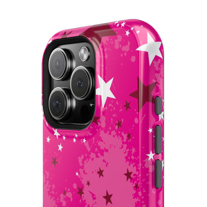 Pink Static Tough iPhone Case