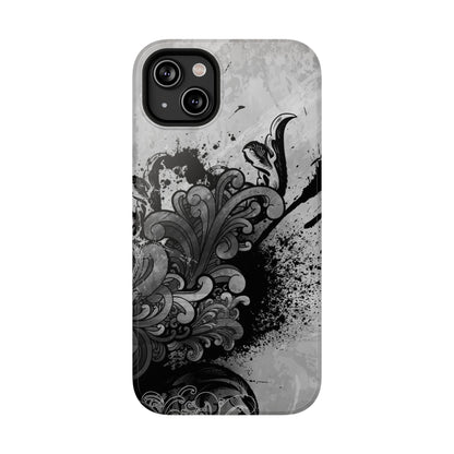 Charcoal Echo Tough iPhone Case