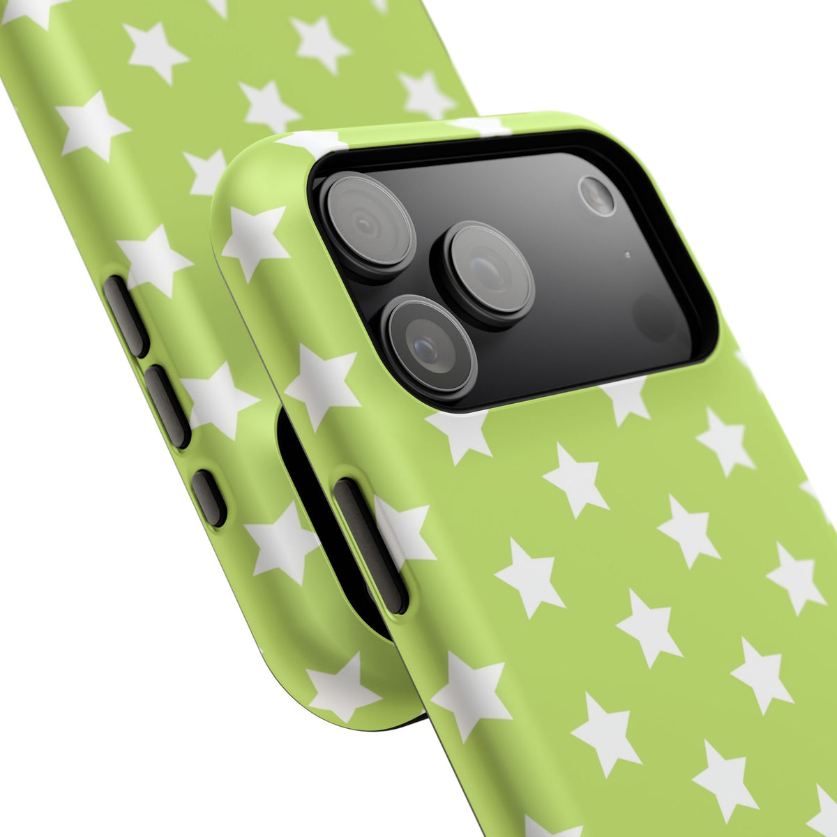 Green Stars MagSafe Tough iPhone Case