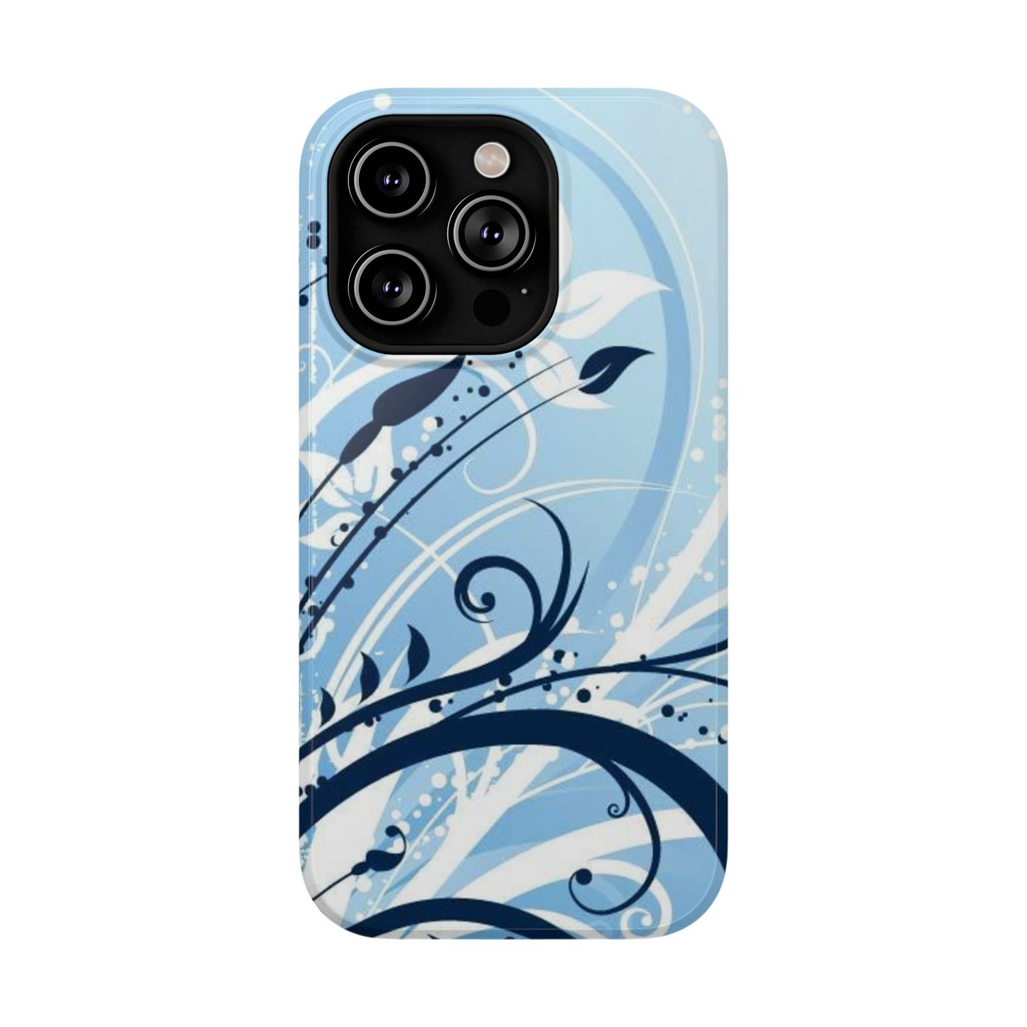 Bloom in Blue Tough iPhone Case