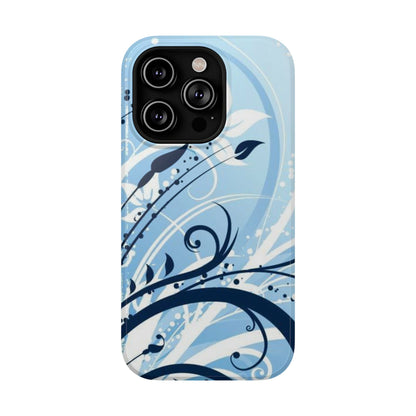 Bloom in Blue Tough iPhone Case