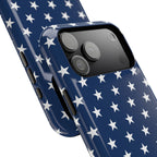 Deep Blue Stars Tough iPhone Case