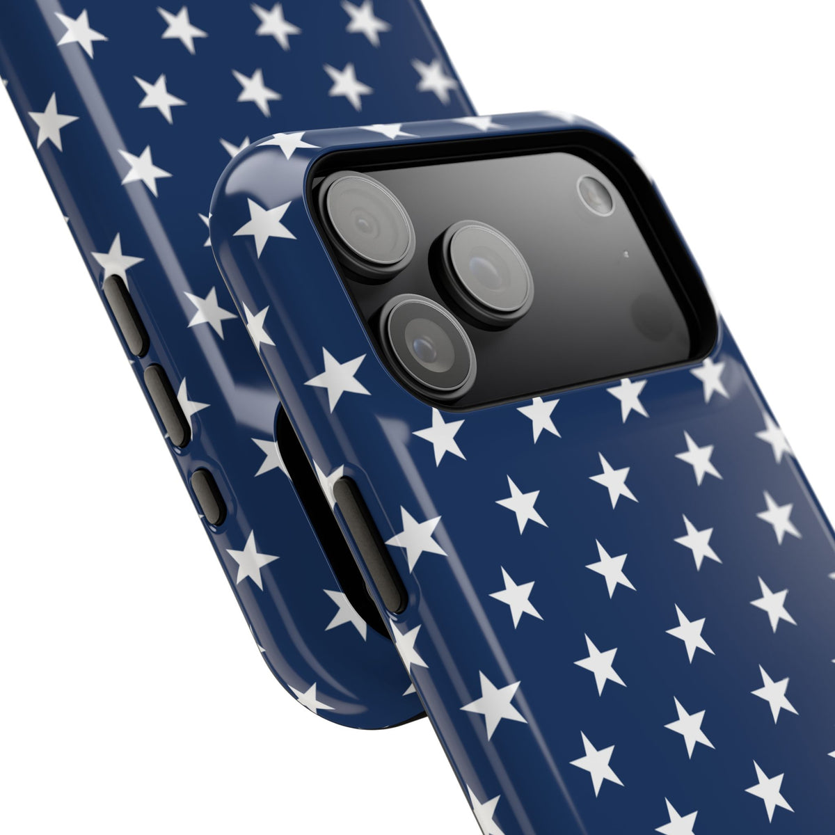 Deep Blue Stars Tough iPhone Case