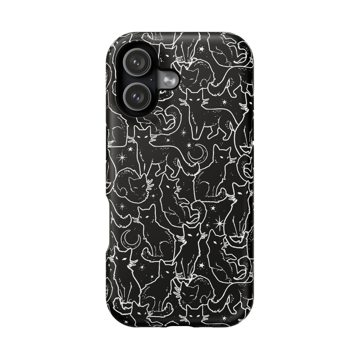 Black Cats MagSafe Tough iPhone Case