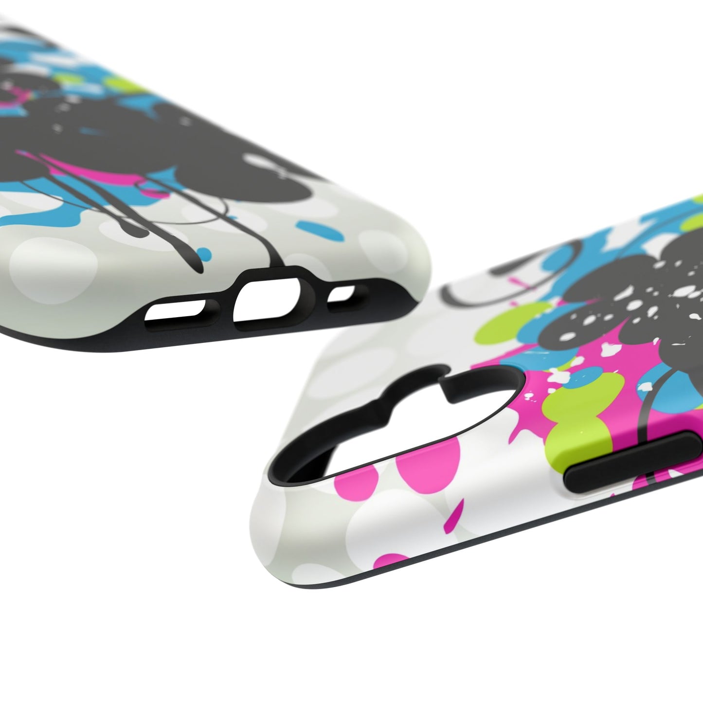 Electric Bloom Tough iPhone Case