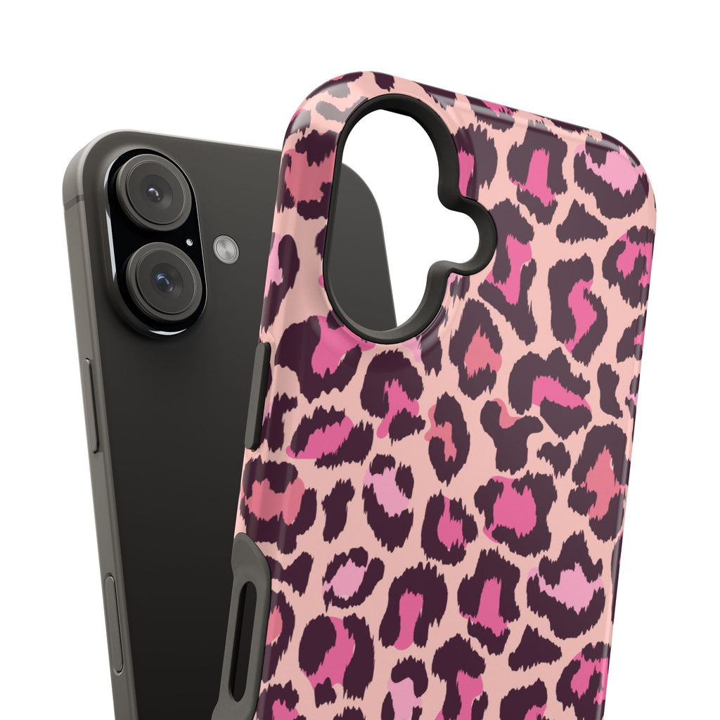 Pink Leopard Tough iPhone Case